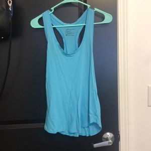 Blue tank top